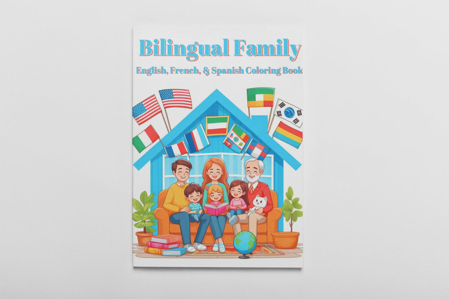 Bilingual Family Coloring Book - RMF Publishing