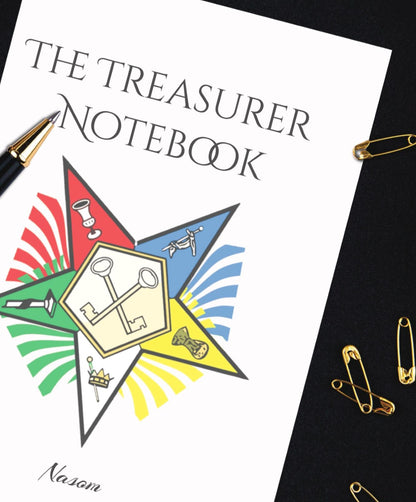 Treasurer Notebook Hardback - RMF Publishing